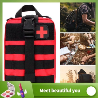 kit de primeros auxilios de viaje al aire libre bolsa de cintura táctica acampar