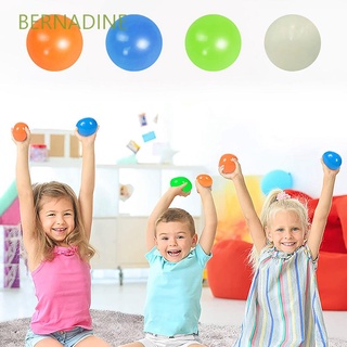 BERNADINE Family Games Sticky Target Ball Throw Decompression Ball Squash Ball Stick Wall Children's Toy 65mm Throw At Ceiling Classic Kids Gifts Stress Globbles/Multicolor