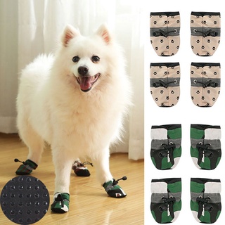 Yjckztfashion zapatos de suela suave para mascotas/zapatos para perros/zapatos antideslizantes para mascotas