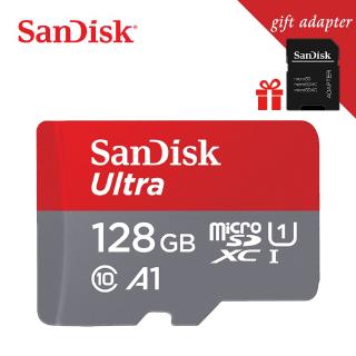 Tarjeta De memoria Sandisk Sd tarjeta Micro Sd velocidad 100mb/S Ultra A1 clase 10 128gb (2)