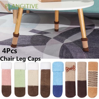 PLANGITIVE Cups Chair Leg Caps Protective Case Furniture Socks Pads Chair Socks Knitted Non-Slip Floor Protector High Elastic Furniture Feet Cover