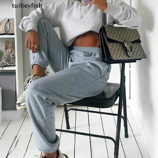 Tuilieyfish Women Oversized Joggers Sweatpants Bottoms Gym Pants Lounge Trousers Ladies 2020 CL (2)
