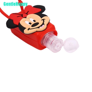 Ready STOCK Funny Disney - soporte para botella de silicona, baño, ducha, desinfectante, portátil (5)