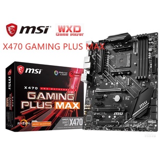 Uesd Socket AM4 MSI X470 Gaming PLUS MAX Placa Base AMD X470 Ryzen PCI-E 3.0 64GB CrossFire HIFI-Mê AM4 Nuevo
