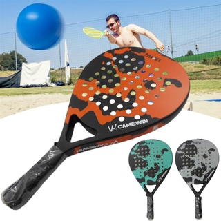 padel durable de fibra de carbono eva tenis playa raqueta con agarre de bola rts (1)
