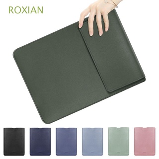 Roxian 13 De 15 pulgadas/Bolsa De cuero Pu ultradelgada Para Laptop a prueba De golpes Manga/Multicolor