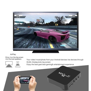 Caja de Tv inteligente Mxq Pro 4k 2.4g/5ghz Wifi Android 9.0 Quad Core reproductor multimedia 1g+8g (3)