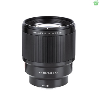 [gree]Viltrox AF 85/1.8 II XF Auto Focus Prime Lens F1.8 lente de cámara de apertura grande Compatible con cámaras FUJIFILM X-Mount X-