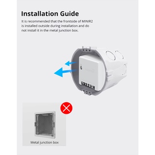 Sonoff Mini Interruptor Inteligente R2 Wifi compatible con Google Home y Alexa explosionot (7)
