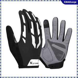 guantes de ciclismo para hombre dedo completo mtb bicicleta de carretera guantes de gel almohadilla (6)