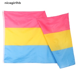 [I] 1PC 90x150cm Omnisexual LGBT pride Pan pansexual Flag [HOT] (1)