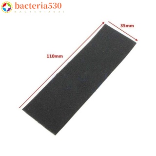 bacteria530 12pcs Wooden Fingerboard Black Grip Tape Stickers 110mmx35mm (6)