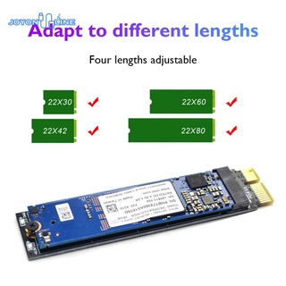 Ijoyonlineihigh-end hermoso y práctico PCIE a M2 adaptador NVMe SSD M2 PCIE X1 Riser PCI-E M conector de llave para