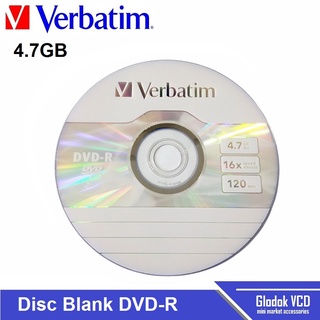 16X DVD-R DVD Verbatim DVD disco en blanco