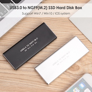 Accesorios digitales USB 3.0 a M.2 NGFF SSD Box 2230 2242 2260 2280 caja de unidad de estado sólido