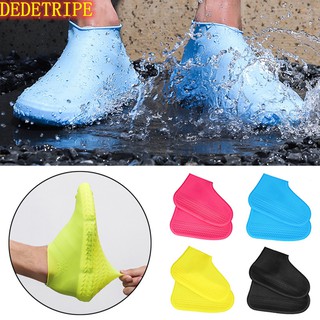 Dedetripe - funda antideslizante para botas de lluvia (silicona, resistente al desgaste)