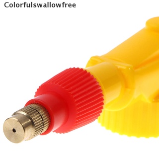 Colorfulswallowfree Manual High Pressure Air Pump Sprayer Adjustable Drink Bottle Spray Head Nozzle BELLE