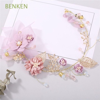 Benken/corona Para el cabello con perlas/accesorio Para el cabello Para novia/boda