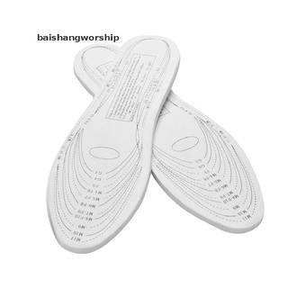 Bsw 1 par de plantillas Unisex de espuma viscoelástica para zapatos entrenador cuidado de pies confort alivio del dolor caliente