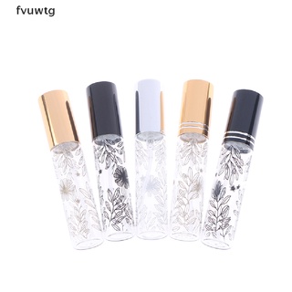 Fvuwtg 10ml Glass Perfume Bottle Empty Cosmetic Mini Refillable Bottles Parfum Case CL
