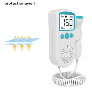 PWCL Upgrad 3.0MHz Doppler Fetal Monitor De Frecuencia Cardíaca En Casa Embarazo Sin Radiación Fad