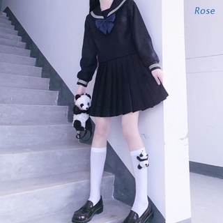 Calcetines de Panda/calcetines altos altos 3d/rosa japonesa para chicas/estudiantes/estudiantes/moda/talla de decoración/moda/moda/moda/moda/moda/moda/calcetines de Estilo universitario