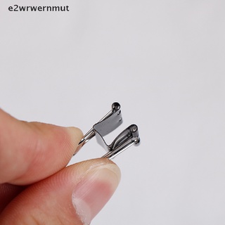 *e2wrwernmut* 12Pcs Black Metal Binder Clips File Paper Clip Photo Stationary Office Supplies hot sell