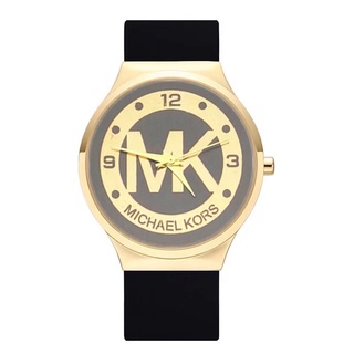 HOT Michael Kors MK Letra Reloj De Silicona Para Mujer
