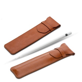Funda de piel sintética para lápices de Apple, funda de la funda de la bolsa de la tableta táctil lápiz capacitivo proteger la cubierta del caso (6)