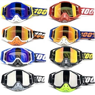 Gafas de motocicleta 100% todoterreno Hombres Mujeres Gafas Gafas a prueba de viento Gafas a prueba de viento Gafas de bicicleta