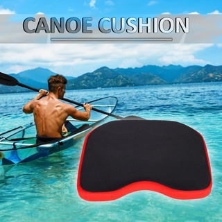 hermosa almohadilla de asiento de kayak espesar canoa pesca bote cómodo cojín silla