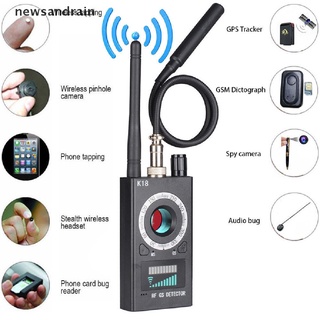 [J] Detector de señal RF/Detector antiespía/cámara GSM Audio Bug Finder GPS Scan Good (1)