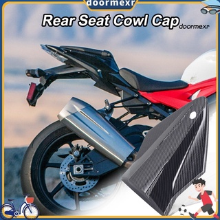dm asiento trasero cowl cap fácil instalación buena dureza patrón de carbono motocicleta asiento trasero cubierta de cowl para bmw s1000rr s1000r 2015-2019