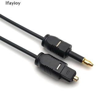 Ifayioy 1.96Ft Toslink Male to Mini Plug 3.5mm Male Digital Optical SPDIF Audio Cable BR