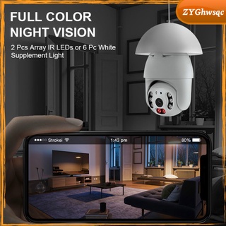 2mp wifi cámara 1080p hd ip cámara de seguridad inalámbrica 360 girar vista nocturna