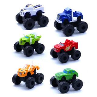 axiaocao niños blaze y el monstruo máquinas vehículos diecast racer coche juguetes buenos regalos (7)