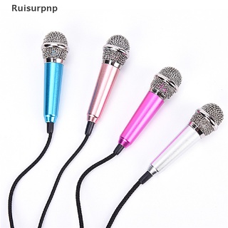[Ruisurpnp] 2017 Hot Mini Karaoke Condenser Microphone for Phone Computer Mini Phone Microphone Hot Sale (1)