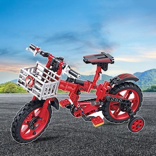 ii - juego de piezas de construcción de bicicletas para niños y niños pequeños, 235 unidades