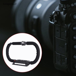 tim cámara smartphone estabilizador plegable mango agarre de mano video rig universal