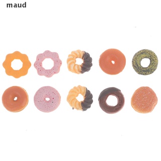 maud 10 unids/lote mini play food cake biscuit donuts muñecas para muñecas accesorios. (9)