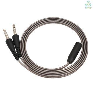 [*¡nuevo!]Cable divisor de Audio de 3,5 mm Y 1 hembra a 2 macho convertidor de auriculares Cable de micrófono adaptador para auriculares a ordenador portátil PC