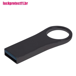 Luckbr memoria USB 3.0 de Metal de 2TB/memoria Flash/disco U/teclado/PC/Laptop