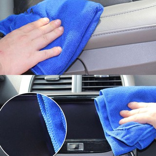 Sl 2 pzs toalla de microfibra de 25x25 cm para limpieza de microfibra/toalla de lavado para el hogar/coche