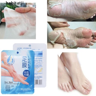 【hab】 1 Pair Exfoliating Foot Masks Peeling Mask Remove Feet Dead Skin Calluses . (1)