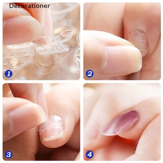 (Decorationer) Clear jelly glue tabs false nail removable Nail Stickers Adhesive tabs Tool On Sale