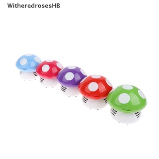 (witheredroseshb) mini aspirador lindo hongo esquina mesa polvo aspirador 6 colores en venta (7)