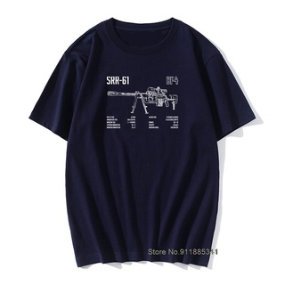 bf4 battlefield 4 srr-61 camiseta de los hombres 100% algodón divertido camiseta o cuello guerra bf1 shooter para v videojuego nuevo