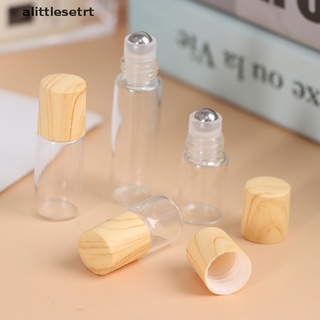 Trt 1/2/3/5 ml rollo en botella rellenable vidrio vacío aceites esenciales Perfume viales BR