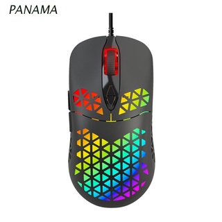 Nama Mouse óptico Usb con cable para Pc/Laptop/Mac/computadora/7 botones/Mouse Led para juegos