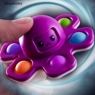 {zhaobimy} Antiestrés empuje burbujas Fidget Spinner juguetes para adultos niños aliviar el estrés @ zhaobimy